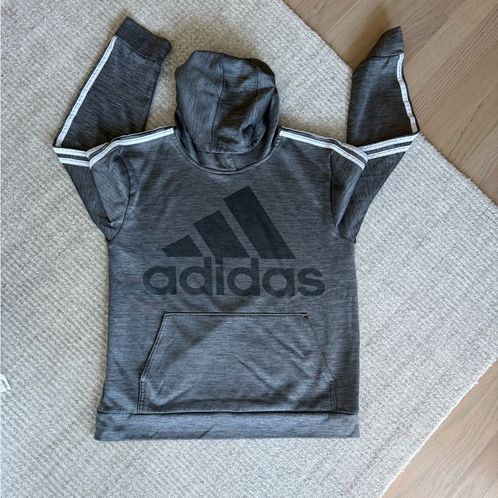 Adidas Heather Gray Pullover